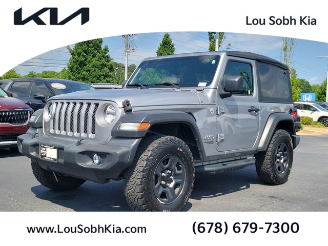 Billet Silver Metallic Clearcoat 2020 Jeep Wrangler Sport 4WD SUV / Crossover Four-Wheel Drive 6-Speed Manual