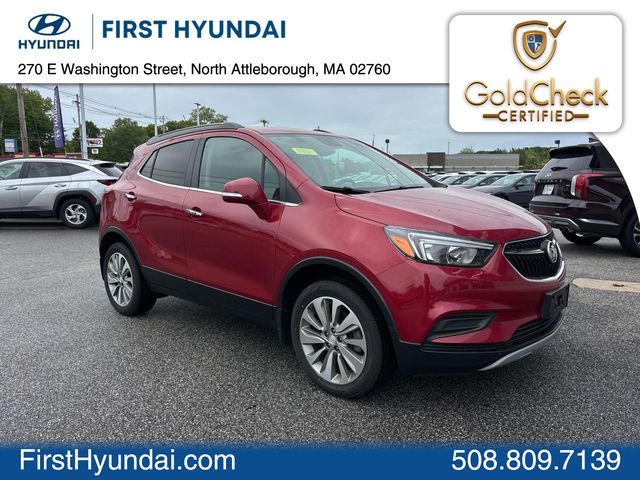 Winterberry Red Metallic 2019 Buick Encore Preferred AWD SUV / Crossover All-Wheel Drive 6-Speed Automatic Overdrive