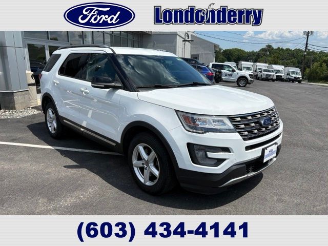Oxford White 2017 Ford Explorer SUV / Crossover All-Wheel Drive 6-Speed Automatic