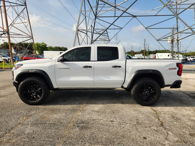 2025 Chevrolet Colorado Trail Boss White at AutoSavvy Houston Northwest