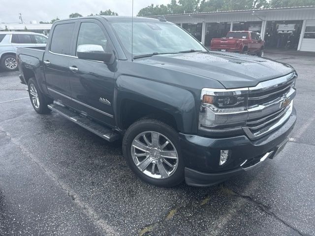 Gray (Graphite Metallic) 2018 Chevrolet Silverado 1500 Pickup Truck Four-Wheel Drive 8-Speed Automatic Overdrive