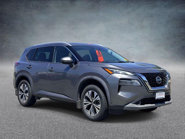 Gray (Gun Metallic) 2021 Nissan Rogue SV FWD SUV / Crossover Front-Wheel Drive Continuously Variable Transmission