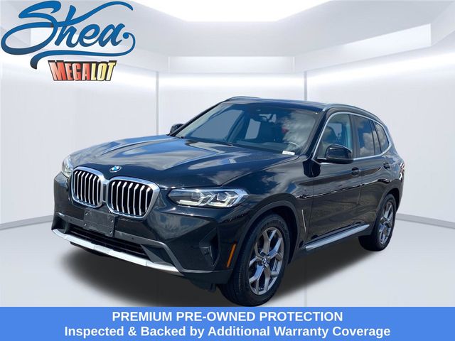 Black 2022 BMW X3 SUV / Crossover All-Wheel Drive 8-Speed Automatic