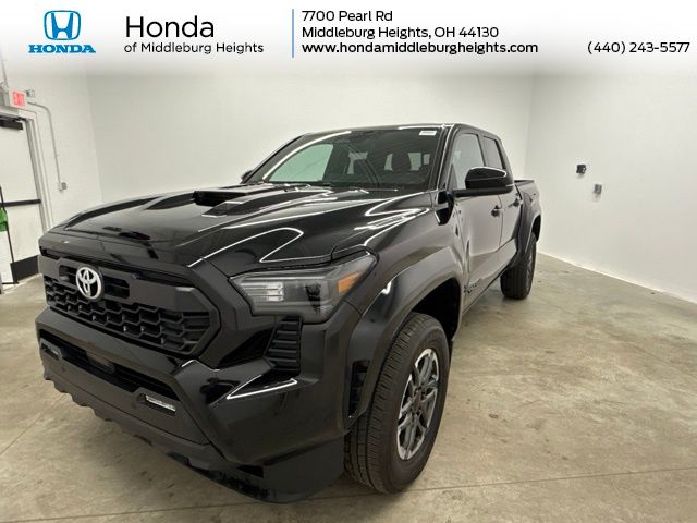 Black 2024 Toyota Tacoma Pickup Truck Four-Wheel Drive 8-Speed Automatic