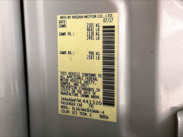 2017 Nissan Maxima 3.5 SL Silver at Sutliff Volkswagen