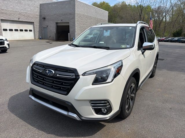 2023 Subaru Forester Touring White at South Hills Kia
