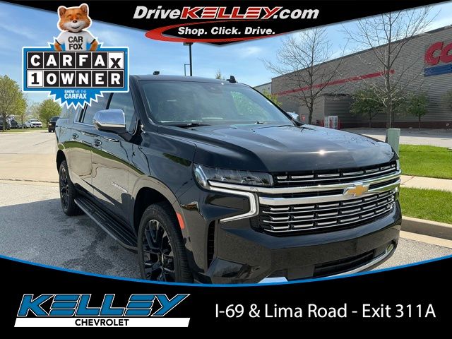 Black 2023 Chevrolet Suburban Premier 4WD SUV / Crossover Four-Wheel Drive