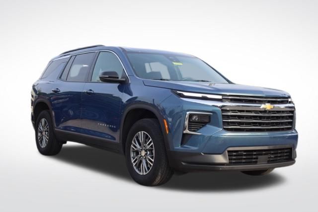 Lakeshore Blue Metallic 2024 Chevrolet Traverse SUV / Crossover Front-Wheel Drive 8-Speed Automatic