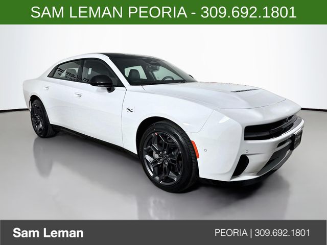 Bright White Clearcoat 2026 Dodge Charger R/T Sedan AWD Sedan All-Wheel Drive 8-Speed Automatic