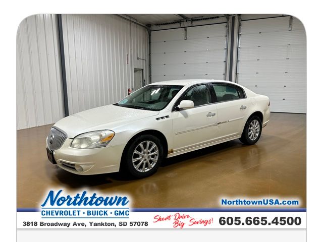 White Diamond Clearcoat 2011 Buick Lucerne CXL FWD Sedan Front-Wheel Drive 4-Speed Automatic