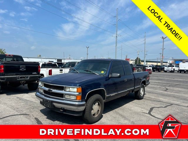 Indigo Blue Metallic 1998 Chevrolet C/K 1500 Pickup Truck 5-Speed Manual