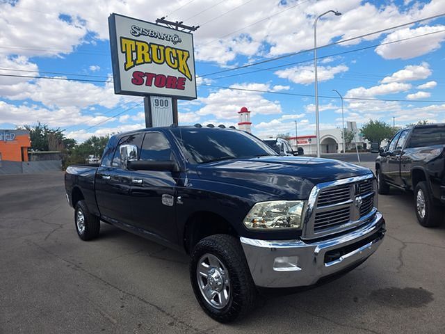 True Blue Pearlcoat 2012 RAM 2500 Laramie Longhorn Mega Cab 4WD Pickup Truck Four-Wheel Drive 6-Speed Automatic