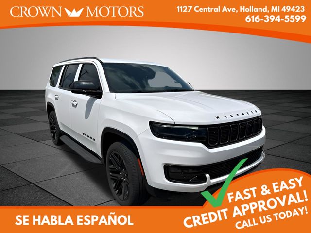 Bright White Clearcoat 2025 Jeep Wagoneer SUV / Crossover Four-Wheel Drive 8-Speed Automatic