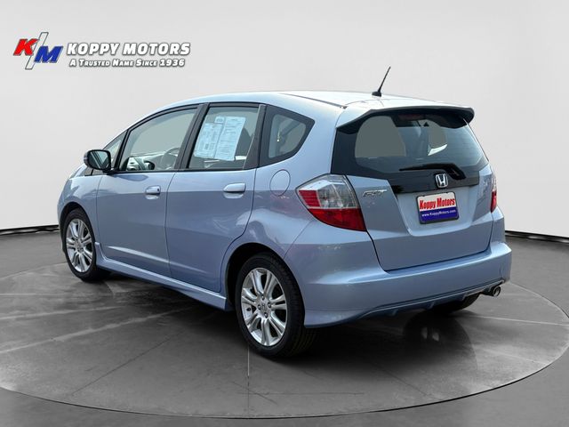2009 Honda Fit Sport - Blue exterior view 3
