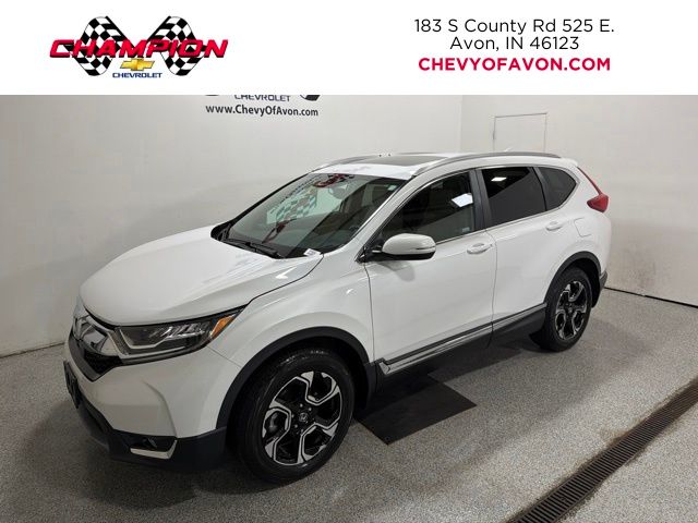 Platinum White Pearl 2019 Honda CR-V SUV / Crossover All-Wheel Drive Continuously Variable Transmission