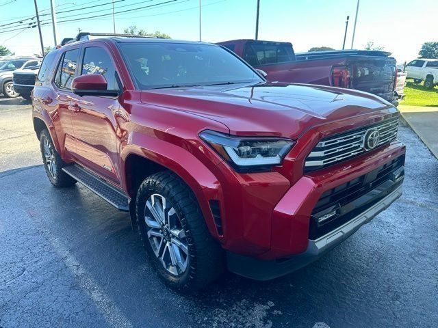 Supersonic Red 2025 Toyota 4Runner Limited 4WD SUV / Crossover All-Wheel Drive 8-Speed Automatic