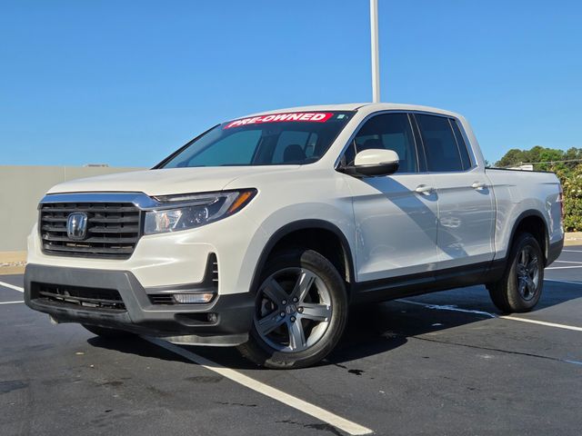 White 2023 Honda Ridgeline Pickup Truck All-Wheel Drive 9-Speed Automatic
