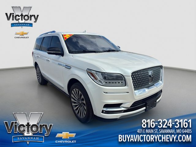 White Platinum Clearcoat Metallic 2019 Lincoln Navigator Reserve 4WD SUV / Crossover Four-Wheel Drive Automatic