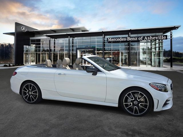 Polar White 2020 Mercedes-Benz C-Class C 300 Cabriolet RWD Convertible Rear-Wheel Drive 9-Speed Automatic