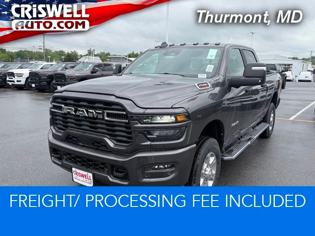 Crystal Metallic 2026 RAM 2500 Big Horn Crew Cab 4WD Pickup Truck Four-Wheel Drive 8-Speed Automatic