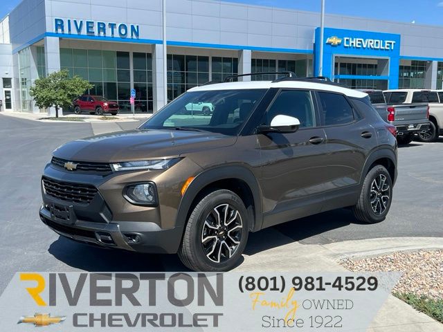 Zeus Bronze Metallic 2021 Chevrolet Trailblazer SUV / Crossover Four-Wheel Drive 9-Speed Automatic