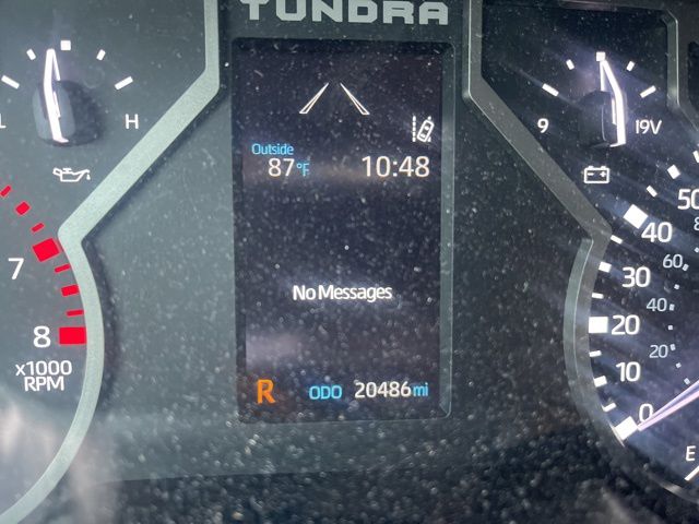 2025 Toyota Tundra SR Silver at Gullo Toyota