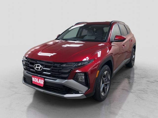 Ultimate Red 2025 Hyundai Tucson SUV / Crossover All-Wheel Drive 8-Speed Automatic