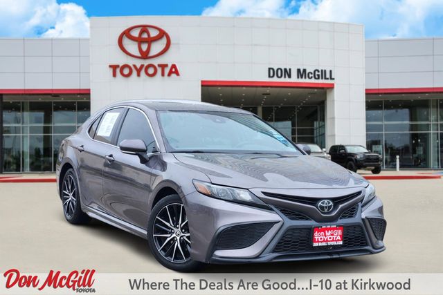 2022 Toyota Camry SE Gray at North Houston Mitsubishi