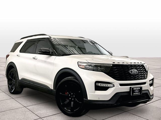 2022 Ford Explorer ST White at Bob Ruth Ford