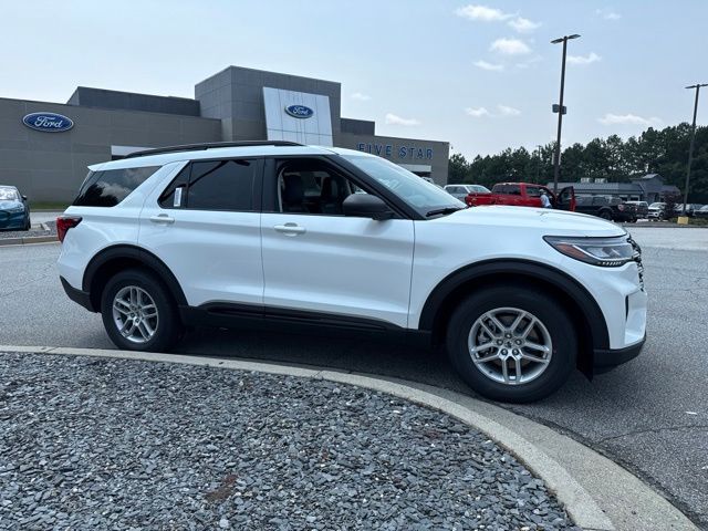 White Metallic 2026 Ford Explorer SUV / Crossover Rear-Wheel Drive Automatic