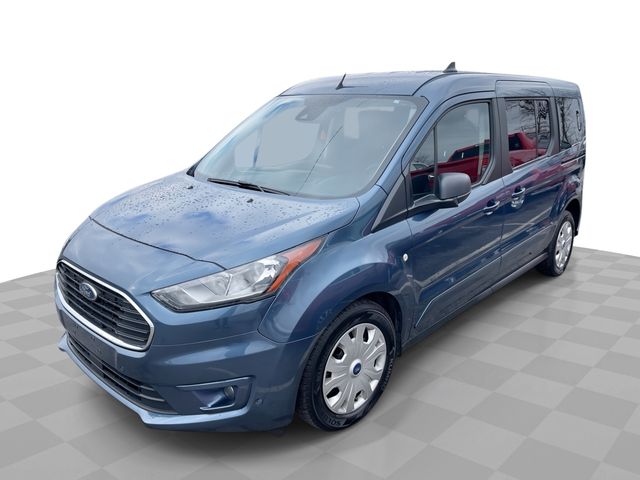 Blue Metallic 2023 Ford Transit Connect Wagon XLT LWB FWD with Rear Liftgate Van Front-Wheel Drive 8-Speed Automatic