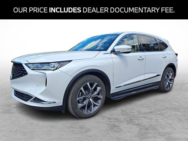 Platinum White Pearl 2023 Acura MDX SUV / Crossover All-Wheel Drive Automatic