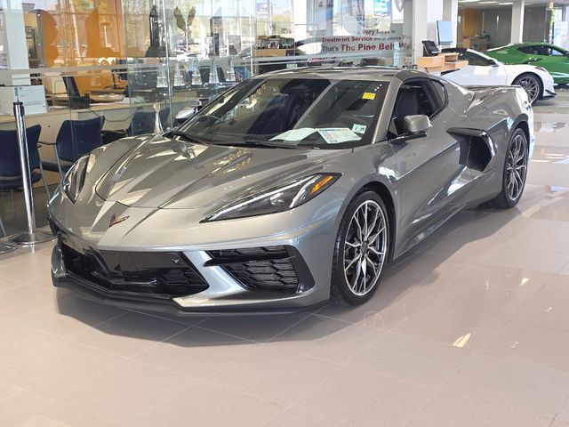 Hypersonic Gray Metallic 2024 Chevrolet Corvette Stingray 2LT Coupe RWD Coupe Rear-Wheel Drive 8-Speed Dual Clutch