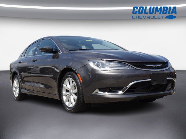 Gray (Granite Crystal Metallic Clearcoat) 2015 Chrysler 200 C Sedan FWD Sedan Front-Wheel Drive 9-Speed Automatic