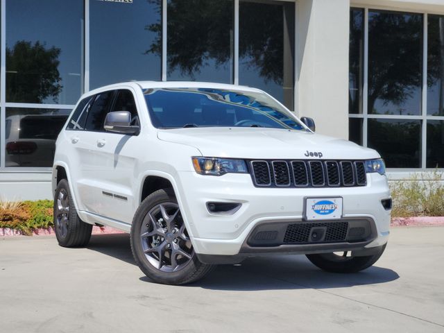 Bright White Clearcoat 2021 Jeep Grand Cherokee SUV / Crossover Four-Wheel Drive 8-Speed Automatic