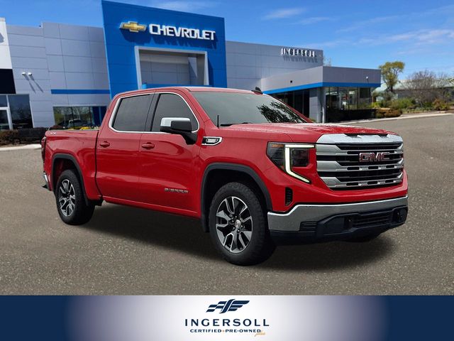 Cardinal Red 2022 GMC Sierra 1500 Pickup Truck Four-Wheel Drive Automatic