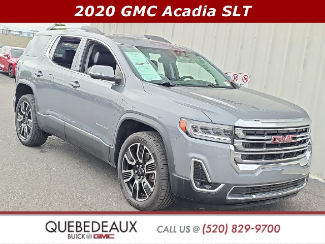 Gray (Steel Metallic) 2020 GMC Acadia SUV / Crossover Front-Wheel Drive 9-Speed Automatic