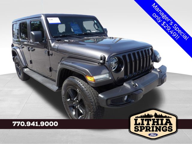 Crystal Metallic 2022 Jeep Wrangler SUV / Crossover Four-Wheel Drive 8-Speed Automatic