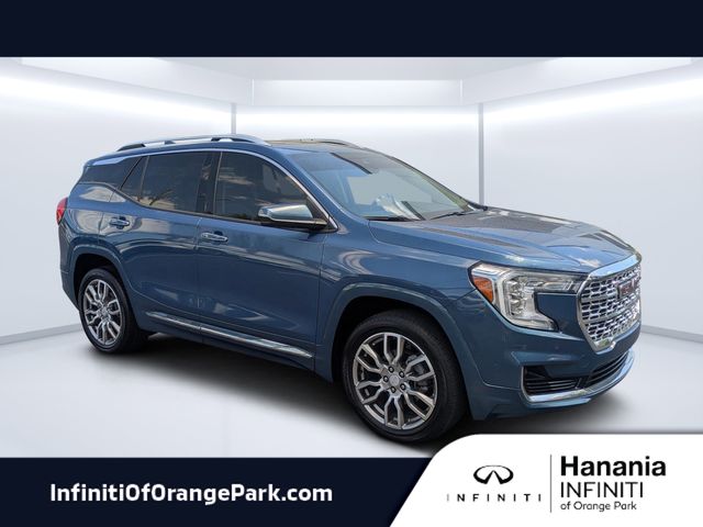 Downpour Metallic 2024 GMC Terrain Denali AWD SUV / Crossover All-Wheel Drive 9-Speed Automatic