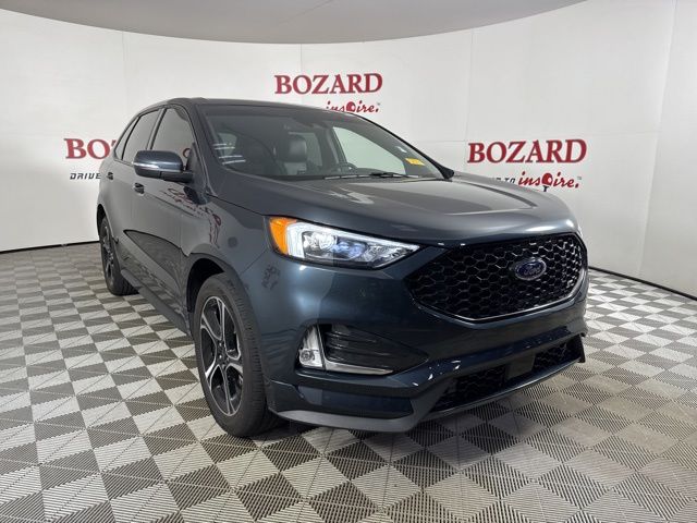 2023 Stone Blue Metallic Ford Edge ST SUV