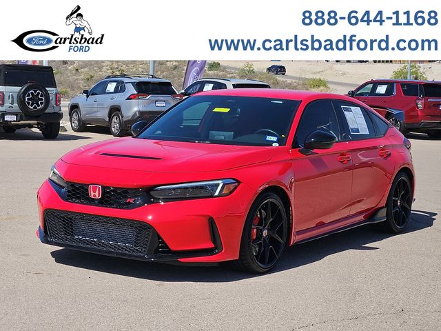 Red 2025 Honda Civic Type R FWD Hatchback Front-Wheel Drive 6-Speed Manual