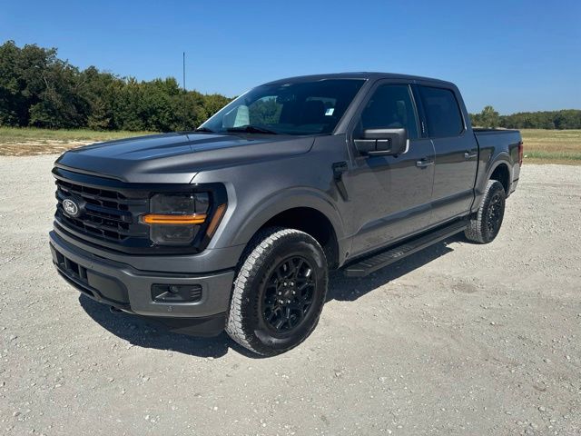 Gray Metallic 2024 Ford F-150 Pickup Truck Four-Wheel Drive Automatic