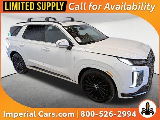 Hyper White 2024 Hyundai Palisade SUV / Crossover All-Wheel Drive 8-Speed Automatic
