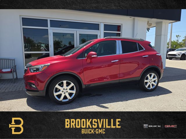 Red Metallic 2018 Buick Encore SUV / Crossover Front-Wheel Drive 6-Speed Automatic Overdrive