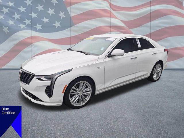 Used 2022 White Cadillac Premium Luxury image 7