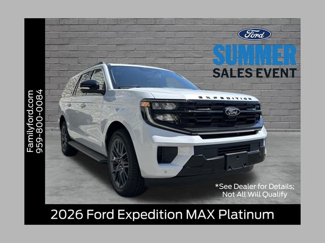 Space Silver Metallic 2026 Ford Expedition SUV / Crossover Four-Wheel Drive Automatic