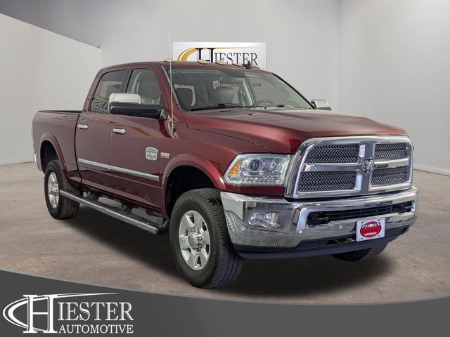 Delmonico Red Pearlcoat 2016 RAM 2500 Laramie Longhorn Crew Cab 4WD Pickup Truck Four-Wheel Drive 6-Speed Automatic