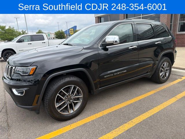 Diamond Black Crystal Pearlcoat 2020 Jeep Grand Cherokee SUV / Crossover Four-Wheel Drive 8-Speed Automatic