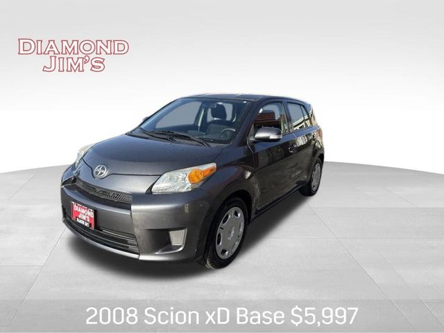 Gray 2008 Scion xD Base Hatchback Front-Wheel Drive 4-Speed Automatic Overdrive