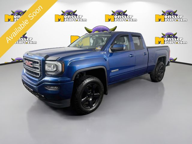 Blue 2017 GMC Sierra 1500 Pickup Truck Four-Wheel Drive 6-Speed Automatic Overdrive